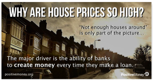 house prices money creation banks