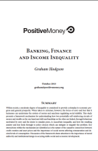 Graham Hodgson - Banking, Finance & Inequality