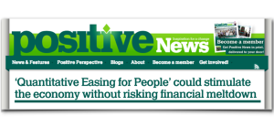 positive news QE for people