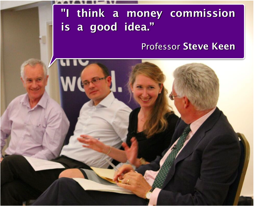 money commission steve keen