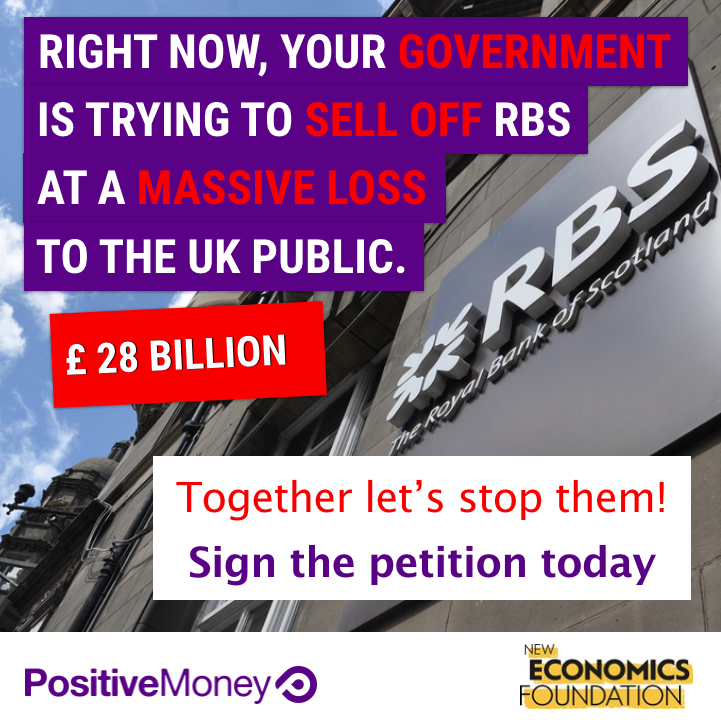 Positive Money's RBS petition