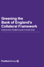 Greening the Bank of England’s Collateral Framework