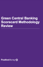 green central banking scorecard methodology